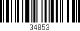 Código de barras (EAN, GTIN, SKU, ISBN): '34853'