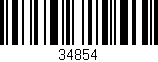 Código de barras (EAN, GTIN, SKU, ISBN): '34854'