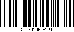Código de barras (EAN, GTIN, SKU, ISBN): '3485828585224'