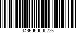 Código de barras (EAN, GTIN, SKU, ISBN): '3485990000235'