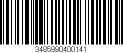 Código de barras (EAN, GTIN, SKU, ISBN): '3485990400141'