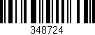 Código de barras (EAN, GTIN, SKU, ISBN): '348724'