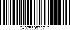Código de barras (EAN, GTIN, SKU, ISBN): '3487558573717'