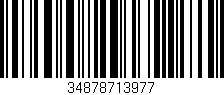 Código de barras (EAN, GTIN, SKU, ISBN): '34878713977'