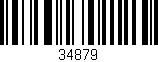 Código de barras (EAN, GTIN, SKU, ISBN): '34879'