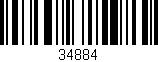 Código de barras (EAN, GTIN, SKU, ISBN): '34884'