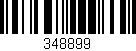 Código de barras (EAN, GTIN, SKU, ISBN): '348899'