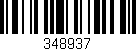 Código de barras (EAN, GTIN, SKU, ISBN): '348937'