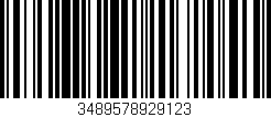 Código de barras (EAN, GTIN, SKU, ISBN): '3489578929123'