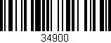 Código de barras (EAN, GTIN, SKU, ISBN): '34900'