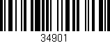 Código de barras (EAN, GTIN, SKU, ISBN): '34901'