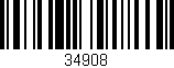 Código de barras (EAN, GTIN, SKU, ISBN): '34908'