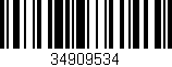 Código de barras (EAN, GTIN, SKU, ISBN): '34909534'