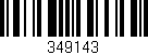 Código de barras (EAN, GTIN, SKU, ISBN): '349143'