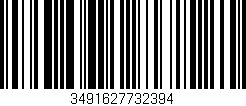 Código de barras (EAN, GTIN, SKU, ISBN): '3491627732394'