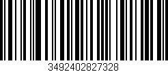 Código de barras (EAN, GTIN, SKU, ISBN): '3492402827328'