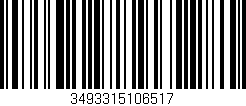 Código de barras (EAN, GTIN, SKU, ISBN): '3493315106517'