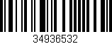 Código de barras (EAN, GTIN, SKU, ISBN): '34936532'