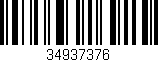 Código de barras (EAN, GTIN, SKU, ISBN): '34937376'