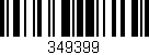 Código de barras (EAN, GTIN, SKU, ISBN): '349399'