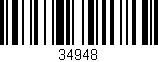 Código de barras (EAN, GTIN, SKU, ISBN): '34948'
