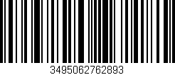 Código de barras (EAN, GTIN, SKU, ISBN): '3495062762893'