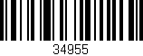 Código de barras (EAN, GTIN, SKU, ISBN): '34955'