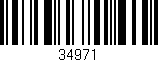 Código de barras (EAN, GTIN, SKU, ISBN): '34971'
