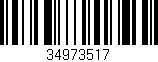 Código de barras (EAN, GTIN, SKU, ISBN): '34973517'