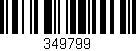 Código de barras (EAN, GTIN, SKU, ISBN): '349799'