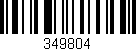 Código de barras (EAN, GTIN, SKU, ISBN): '349804'
