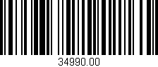 Código de barras (EAN, GTIN, SKU, ISBN): '34990.00'