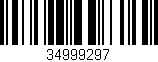Código de barras (EAN, GTIN, SKU, ISBN): '34999297'