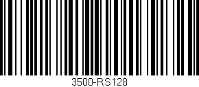 Código de barras (EAN, GTIN, SKU, ISBN): '3500-RS128'
