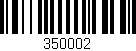 Código de barras (EAN, GTIN, SKU, ISBN): '350002'