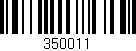 Código de barras (EAN, GTIN, SKU, ISBN): '350011'
