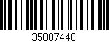Código de barras (EAN, GTIN, SKU, ISBN): '35007440'