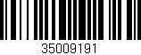 Código de barras (EAN, GTIN, SKU, ISBN): '35009191'