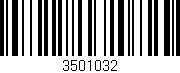 Código de barras (EAN, GTIN, SKU, ISBN): '3501032'