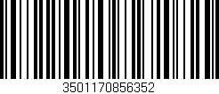 Código de barras (EAN, GTIN, SKU, ISBN): '3501170856352'