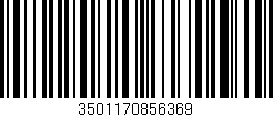 Código de barras (EAN, GTIN, SKU, ISBN): '3501170856369'