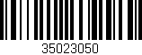 Código de barras (EAN, GTIN, SKU, ISBN): '35023050'