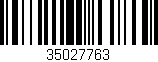 Código de barras (EAN, GTIN, SKU, ISBN): '35027763'