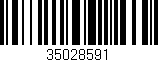 Código de barras (EAN, GTIN, SKU, ISBN): '35028591'