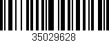 Código de barras (EAN, GTIN, SKU, ISBN): '35029628'