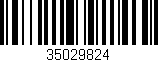 Código de barras (EAN, GTIN, SKU, ISBN): '35029824'