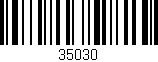Código de barras (EAN, GTIN, SKU, ISBN): '35030'