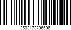 Código de barras (EAN, GTIN, SKU, ISBN): '3503173736686'