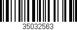 Código de barras (EAN, GTIN, SKU, ISBN): '35032563'