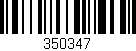 Código de barras (EAN, GTIN, SKU, ISBN): '350347'